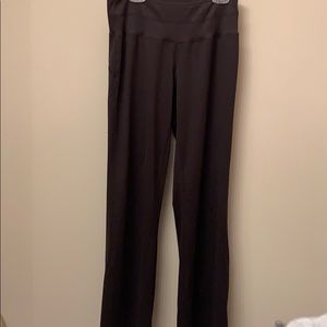 MIZUNO Black Boot Cut Leggings.